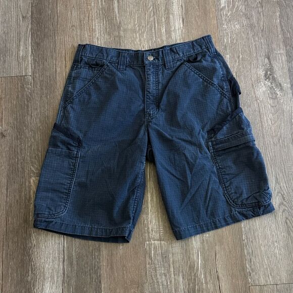 Carhartt Other - Carhartt Men's Blue Cargo Shorts Size 32